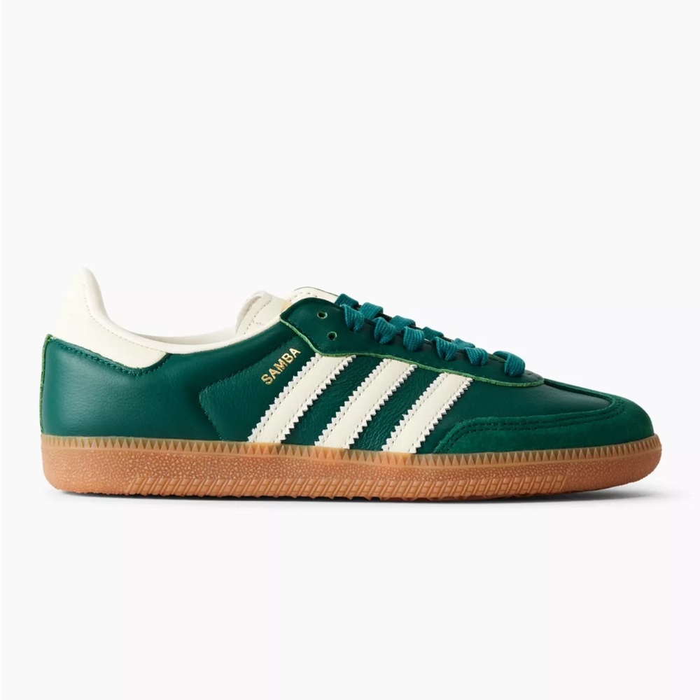 Adidas Samba Limited Edition Clgt Gr/Cr Wht/Gld Mt Women’s size 8